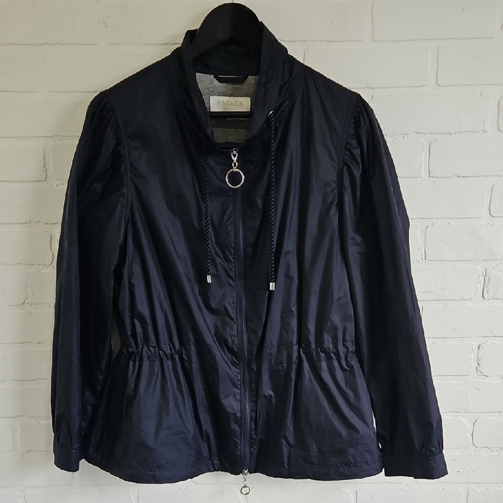 Escada Women's Navy Utility Jacket